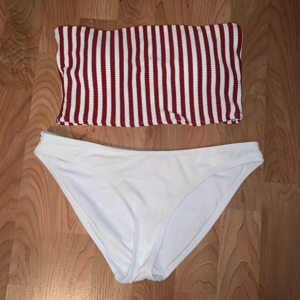 CottonOn Bandeau Medium Bikini Top